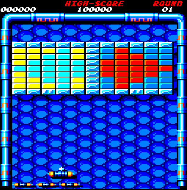 Arkanoid - Revenge of Doh - Amstrad CPC game screenshot (1988) by Imagine Software